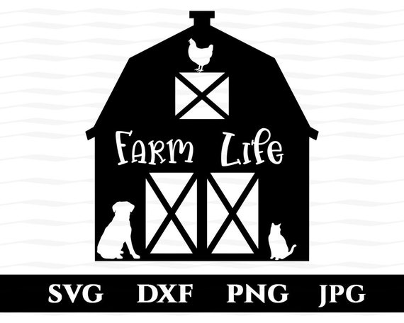 Download Farm Life Svg Barn Chicken Dog Cat Country Farm Gift Etsy PSD Mockup Templates