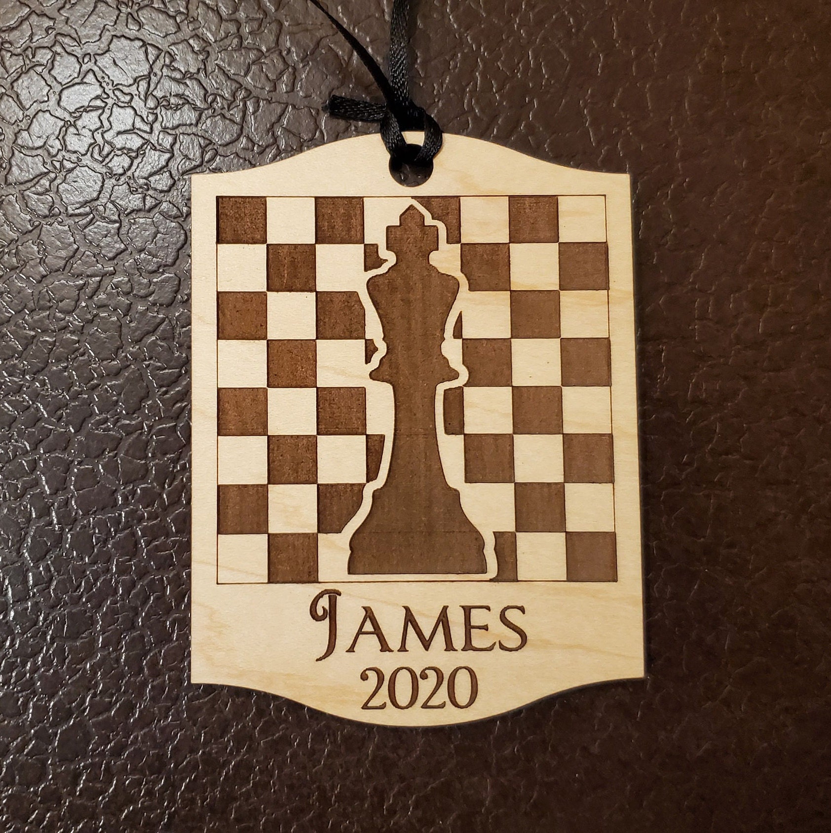 Personalized Chess Christmas Ornament Gift for Chess Lover, Custom Chess  Ornament with Name, Chess Ornament, Chess Present, Chess Christmas Tree