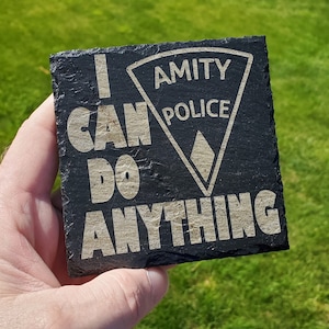 JAWS Coasters (#17): Amity Police Shoulder Patch