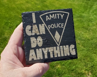 JAWS Coasters (#17): Amity Police Shoulder Patch