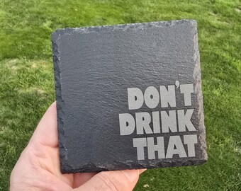 JAWS Coasters (#39): Don't Drink That - Shot Glass