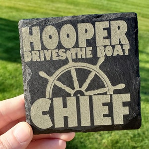 JAWS Coasters (#4): Hooper Drives the Boat, Chief