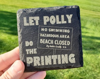 JAWS Coasters (#1): Let Polly Do The Printing