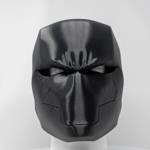 Red Hood Rebirth Helmet for Cosplay 3D Printed Unfinished