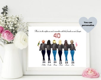 best friend 40th birthday ideas