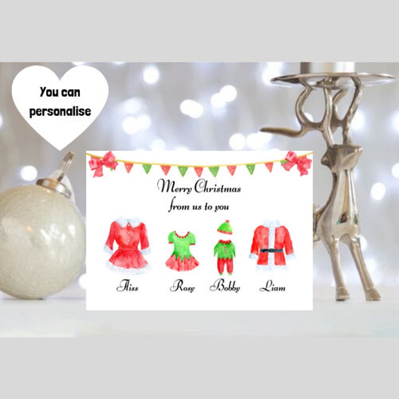 personalised christmas outfits