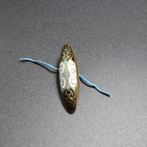Cloisonne Enamel Button
