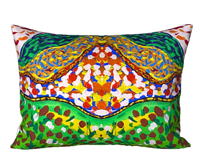 Pillow Sham, Sham Bohemian, Sham Standard, Sham King, Boho Pillow, Pillow Case, Modern Bedding, New Bedding, Pillow Cover, Art Sham