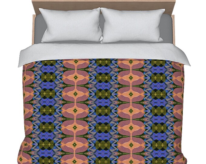 King Size Duvet Cover Queen Abstract Art Bedding Luxury Bed Decor Colorful Boho Bedroom Decor Unique Designer Bed Cover New Home Decorating