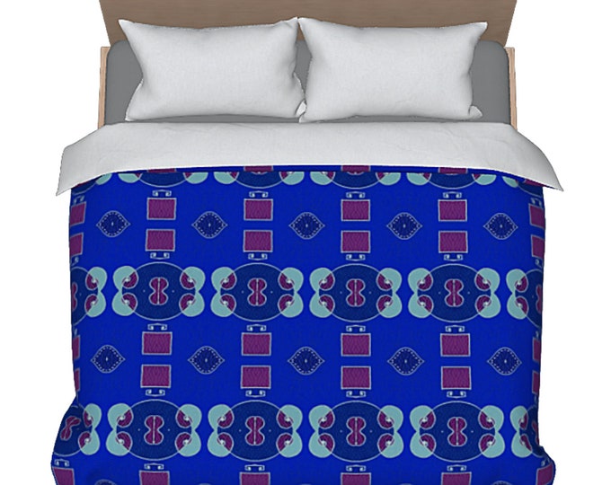 Unique Queen Duvet King Art Bedding Colorful Abstract Designer Bed Cover Luxury Artsy New Home Decor Modern Boho Artistic Comforter Cover
