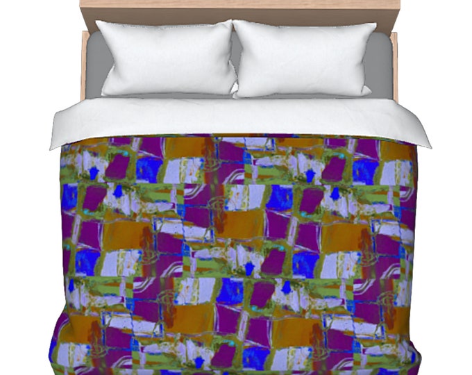 Queen Size Bedding King Duvet Cover Boho Bedroom Decor Luxury Bed Cover Abstract Art Design Modern Bedding Bed Decor Colorful New Bedding