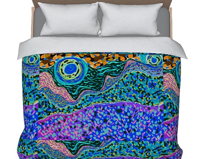 King Bedding Queen Art Duvet Bedroom Decor Colorful Abstract Designer Modern Design Elegant Bed Cover Home Decorating Comforter Cover