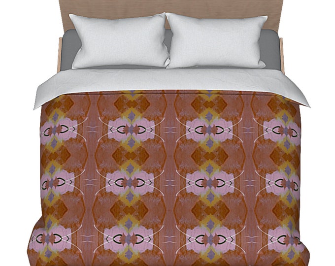 Unique Bedding King Duvet Queen Bed Cover Colorful Abstract Designer Art Duvet Luxury New Home Decor Modern Boho Artsy Master Bedroom Ideas