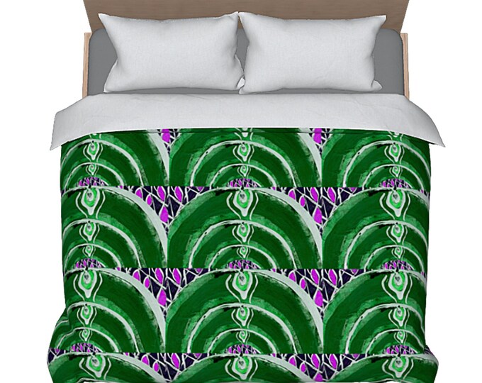 Queen Bedding King Art Duvet Colorful Abstract Designer Modern Deco Luxury Bed Cover Artsy Bedroom Decor Home Decorating Comforter Cover