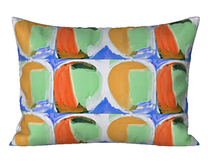 Colorful King Sham Standard Pillow Sham Abstract Bedding Designer Modern Art Luxury Bed Decor Boho Retro Print Design Bedroom New Home Gift