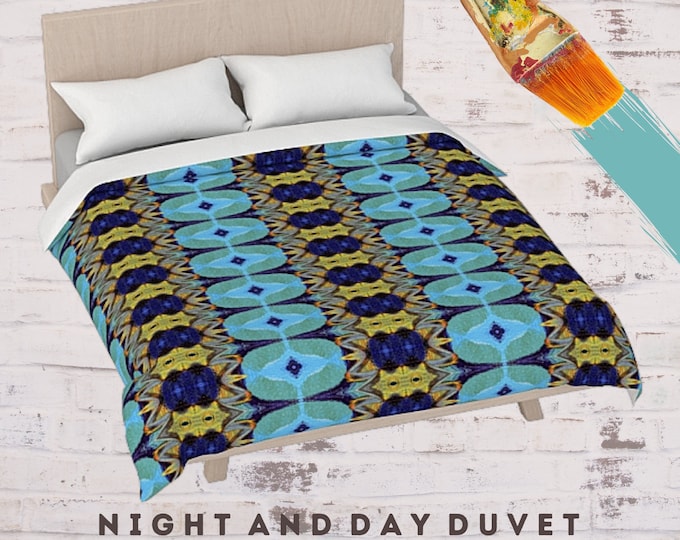 Bed Duvet Queen King Abstract Art Boho Designer Bedding Decorative Modern Comforter Cover Full Coverlet Classic Stylish Master Bedroom Decor