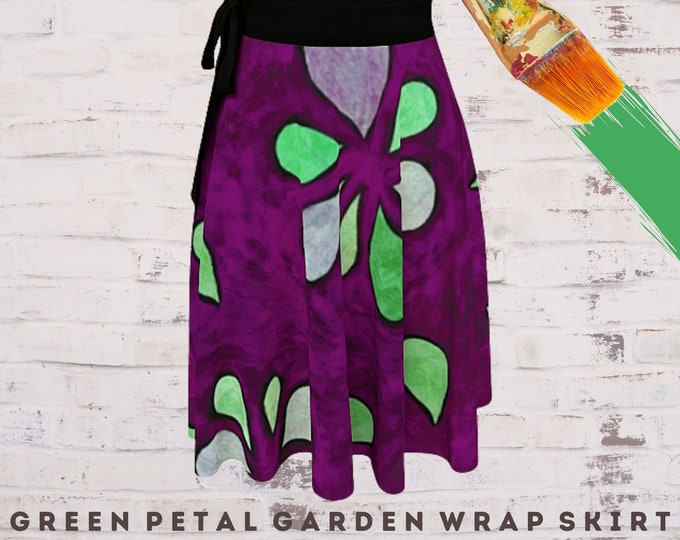 Skirt for Women, Dress Skirt, Boho Skirt, Wearable Art, Abstract Clothing, Flower Skirt, Art Wear, Colorful Skirt, Casual Clothing