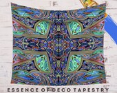 Abstract Wall Art Boho Tapestry Modern Artwork Living Room Bedroom Decor Large Boho Wall Hanging Home Decorating Colorful Fabric Painting