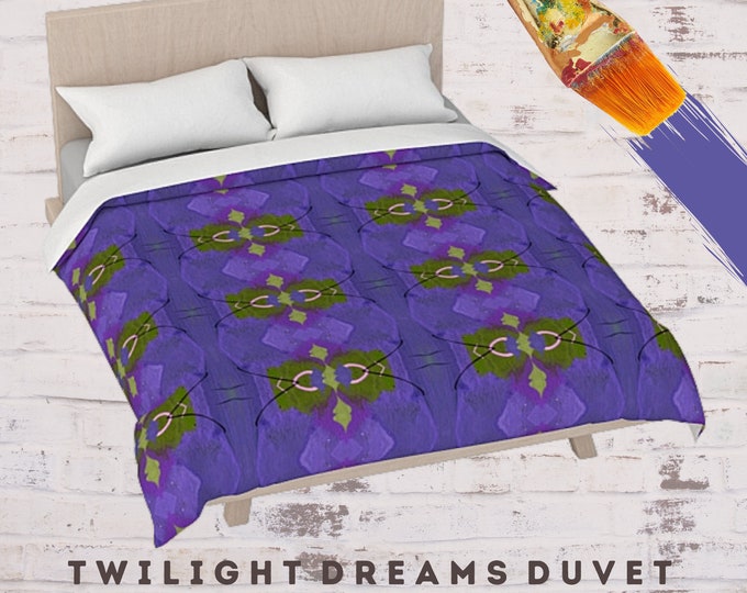 Queen Duvet Cover, King Size Duvet, Boho Bedding, Bed Duvet, Abstract Art Duvet, Designer Bedding, New Bedding, Colorful Bedding, Full Duvet