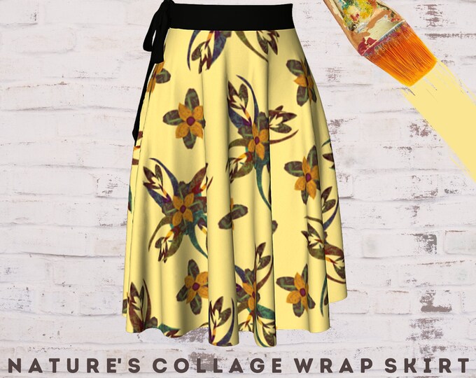 Dress Skirt, Skirt for Women, Wrap Skirt, Boho Skirt, Wearable Art, Abstract Clothing, Art Wear, Colorful Skirt, Casual Clothing