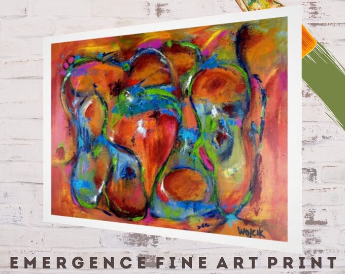 Fine Art Print, Abstract Art, Wall Art Print, Fine Art Abstract, Colorful Print, Boho Art, Abstract Painting, Living Room Art, Art Gift