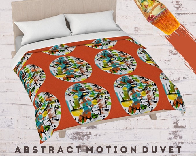 King Size Bedding, King Duvet, Queen Duvet, Full Duvet, Boho Bedding, Art Duvet, Modern Duvet, Contemporary Bedding, Twin Bedding