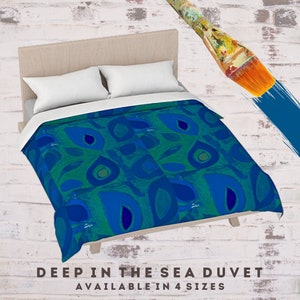 King Bedding, Queen Size Duvet, Designer Bedding, Abstract Art Duvet, Boho Bed Cover, Colorful Duvet, New Bedding, Modern Duvet, Full Duvet
