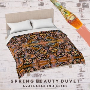Queen Duvet, King Size Duvet, Art Duvet, Designer Duvet, Modern Duvet, Boho Duvet, Abstract Bedding, New Bedding, Colorful Bed Cover