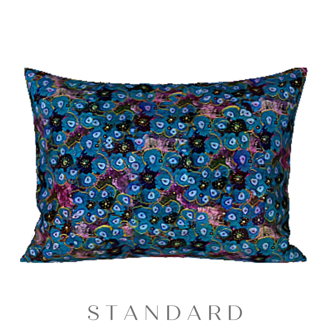 Standard Sham King Pillow Cover Colorful Bedding Designer Etsy