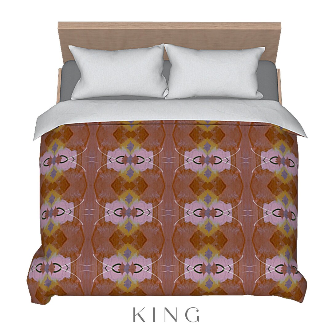 Unique Bedding King Duvet Queen Bed Cover Colorful Abstract Designer