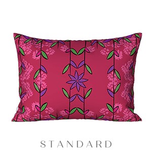Art Sham Abstract Bedroom Decor Artsy Unique Flower Design Spring Summer Bedding Modern Luxury Elegant Boho Pillow Cover Housewarming Gift