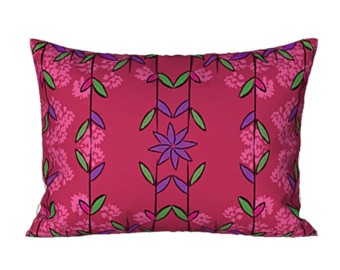 Art Sham Abstract Bedroom Decor Artsy Unique Flower Design Spring Summer Bedding Modern Luxury Elegant Boho Pillow Cover Housewarming Gift