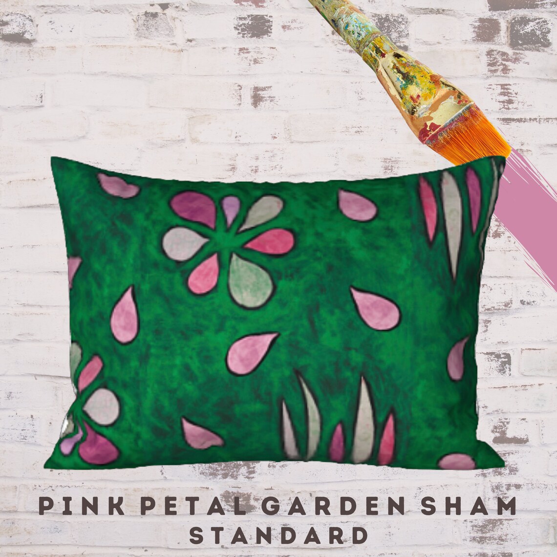 Boho Pillow Sham King Size Sham Standard Sham Abstract Etsy