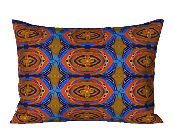Bed Sham Standard or King Unique Abstract Art Pillow Cover Luxury Modern Designer Bedding Boho Retro Bedroom Decor Elegant Chic Hostess Gift