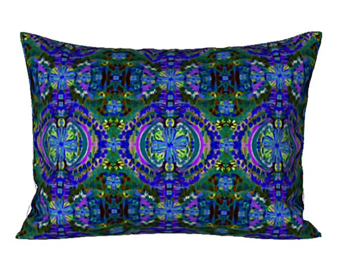Standard Sham King Pillow Cover Colorful Bedding Abstract Art Designer Bed Decor Boho Artsy Design Modern Decorating Luxury Home Bed Sham