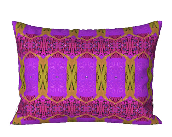 Modern Sham Artistic Designer Art Pillow Cover Bedroom Decor Colorful Spring Pillow Case Boho Retro Bedding Unique Elegant Housewarming Gift