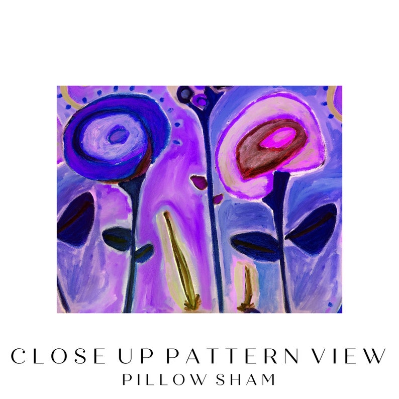 King Sham Standard Size Pillow Cover Designer Art Bedding Etsy