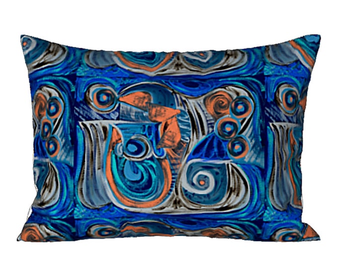 King Pillow Sham Standard Colorful Designer Bedding Modern Abstract Art Pillow Cover Luxury Bed Pillow New Home Decor Housewarming Gift