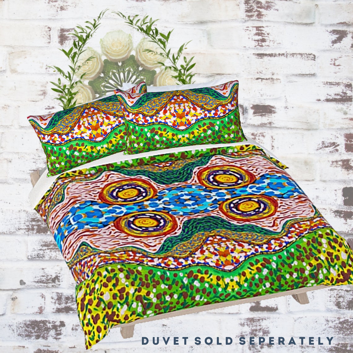 Pillow Sham Covers Boho Sham Standard Sham King Sham Boho Etsy