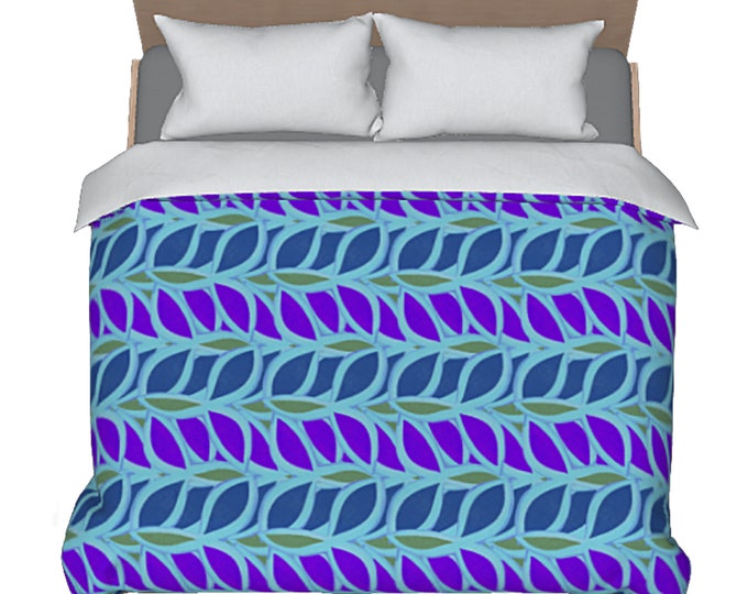 Queen Duvet King Art Bedding Abstract Luxury Bed Cover Designer Colorful Unique Master Bedroom Decor Artistic Eclectic Chic Home Decorating