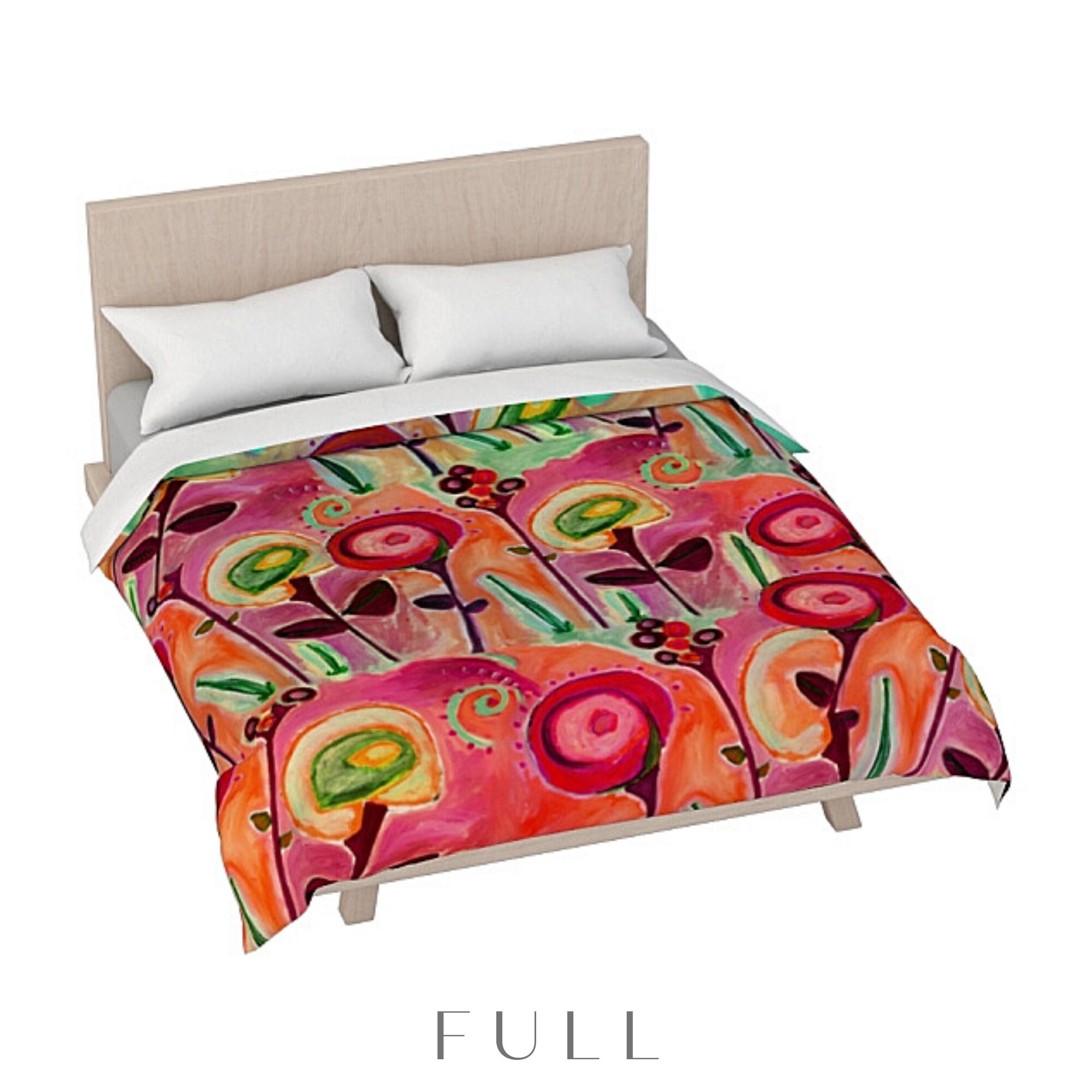 Colorful Queen Duvet King Bedding Abstract Bed Cover Designer Art