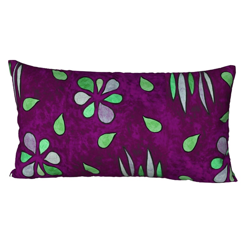 King Pillow Sham Standard Size Pillow Cover Abstract Art Etsy