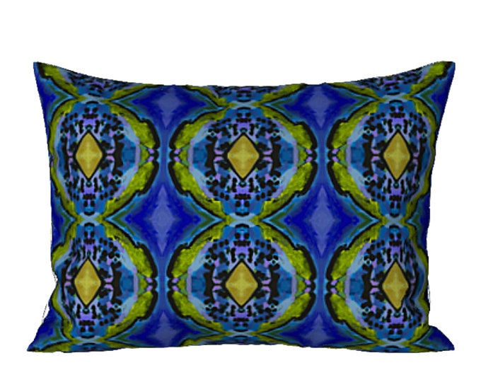 Art Sham King Pillow Cover Standard Sham Colorful Designer Abstract New Bedding Luxury Unique Bed Pillow Sham Modern Artsy Bedroom Decor