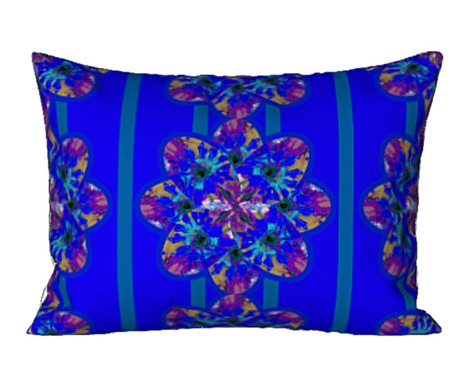 Art Sham Colorful Modern Abstract Art Floral Pillow Cover Luxury Unique Boho Bedroom Decor Designer Home Decorating Elegant Hostess Gift