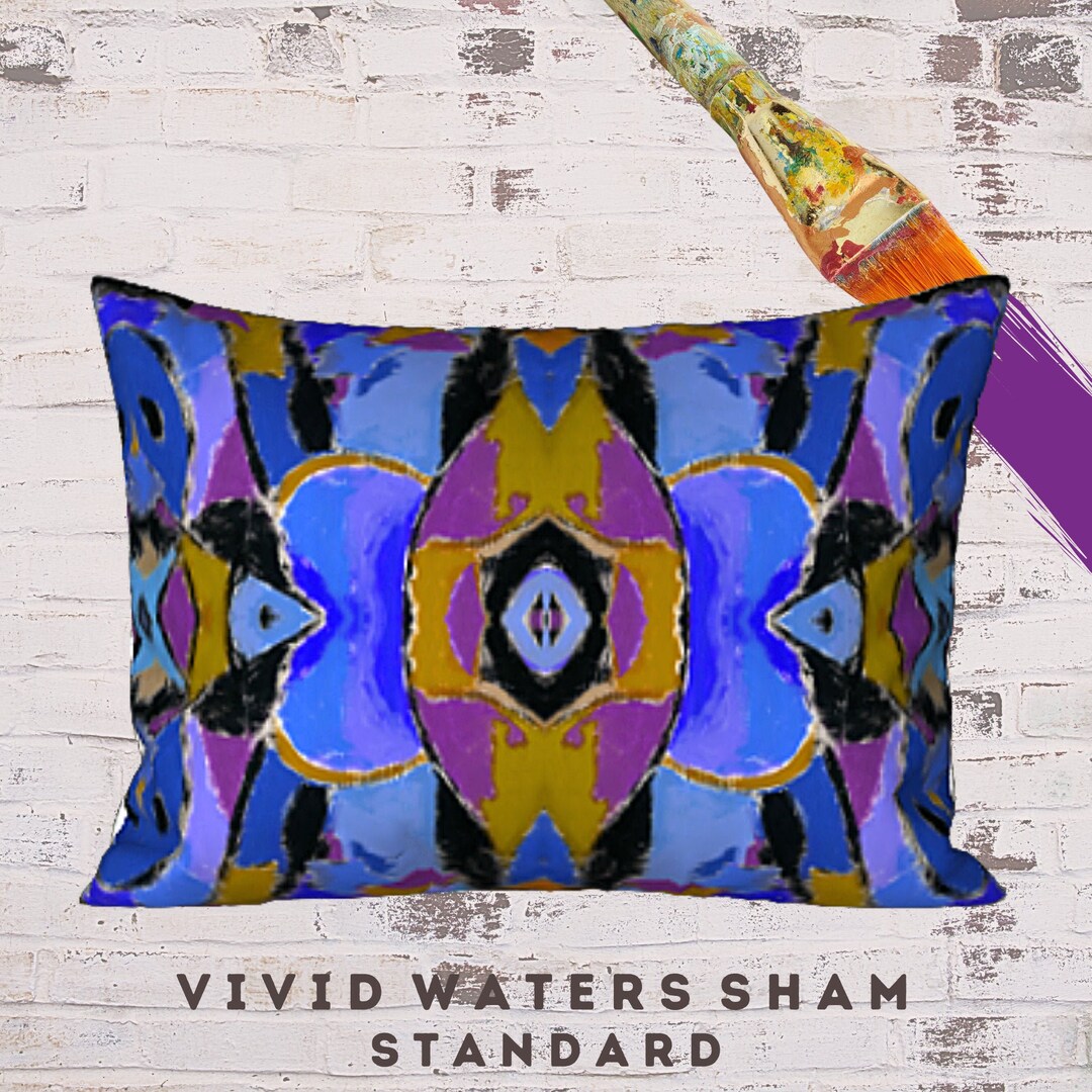 Standard Sham Boho Pillow Sham, King Size Sham, Standard Sham, Designer Sham, Pillow ...