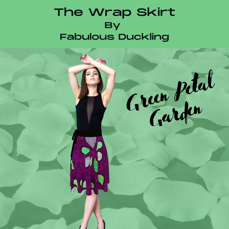 Boho Skirt Art Wear Abstract Clothing Wearable Art Colorful Skirt Casual Clothing Dress Skirt Flower Skirt Skirt for Women