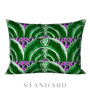 Standard Art Sham King Pillow Cover Colorful Designer Deco New Bedding Luxury Unique Bed Pillow Modern Abstract Artsy Bedroom New Home Decor