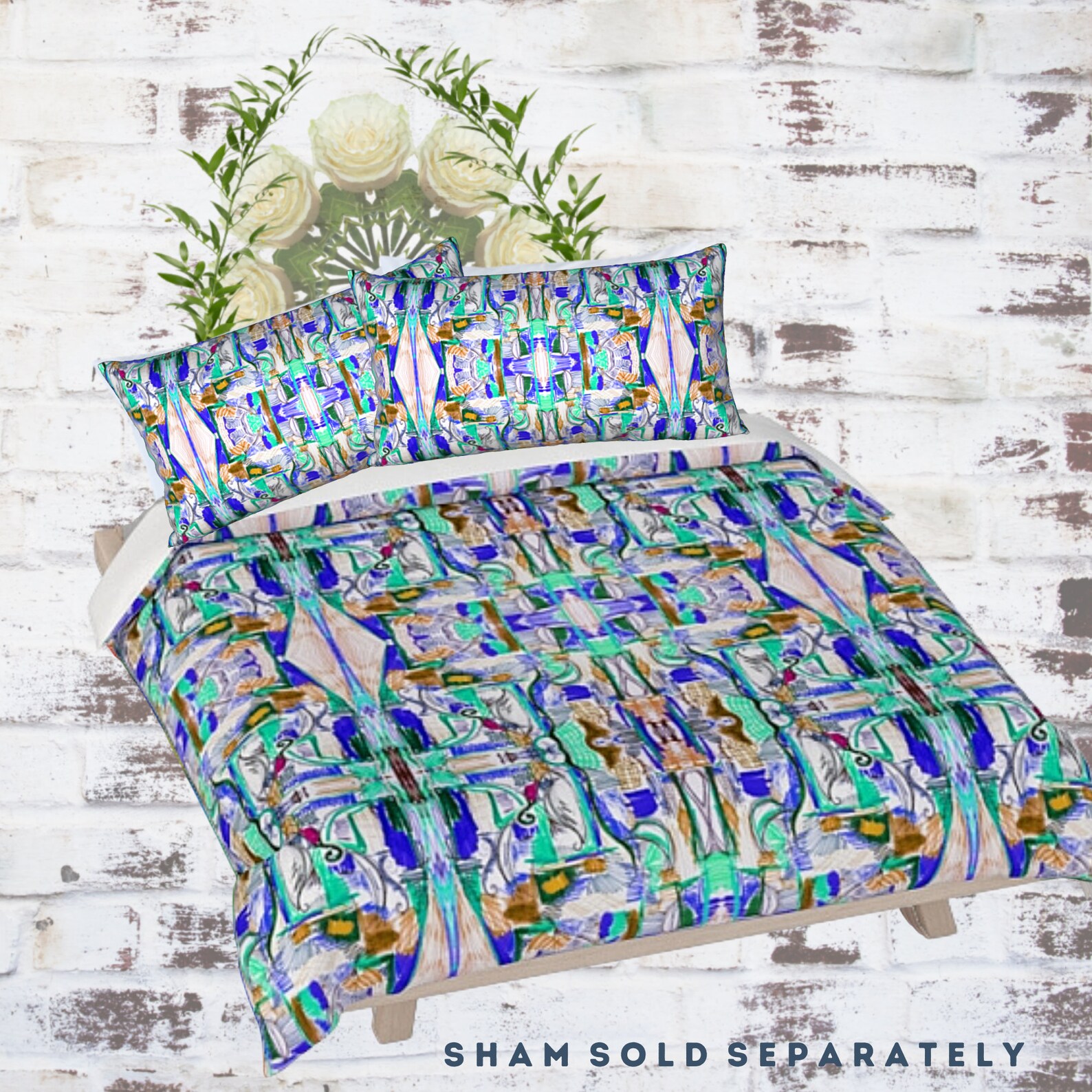 Abstract Duvet King Size Duvet Queen Duvet Bohemian Duvet - Etsy