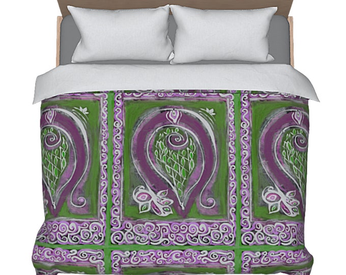 King Bedding Queen Duvet Cover Abstract Art Colorful Designer Home Bed Decor Artsy New Bedding Luxury Bedroom Accessories Modern Bed Cover