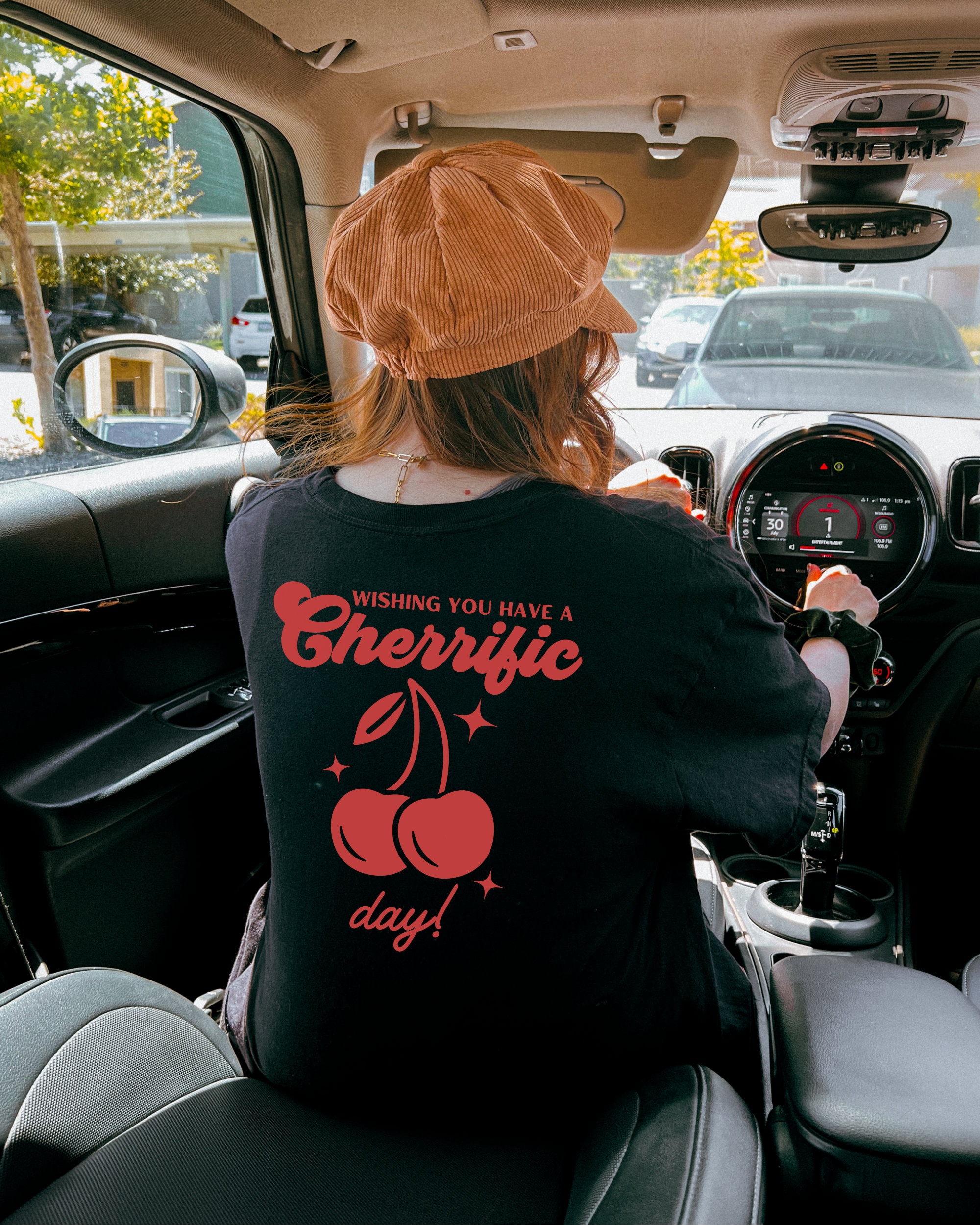 Retro Cherry T-shirt, Vintage Cherry Shirt, Cherry Graphic